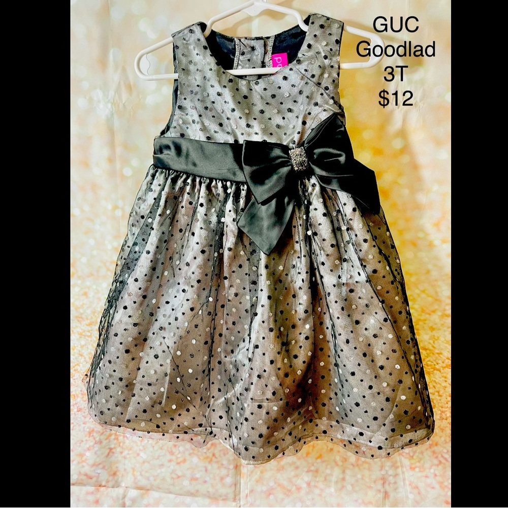 Tulle, Satin and Glitter Dress